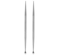 2pcs Stainless Steel Ear Acupoint Detection Pen Set, Silver