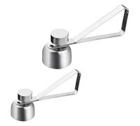 2pcs Stainless Steel Egg Topper Opener for Goose Eggs, Kitchen Prep | Precise Circular Cut, No Shell Bits, Ultra Smooth Surface, for Professional Chefs and Home Cooks