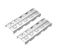 2PCS Stainless Steel Escape Board Anti Skid Plate Climbing Car Skid Plate For RC Car Models Compatible With SCX24 1 18 1 24 Scale RC Car Models