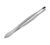 2pcs Stainless Steel Eyebrow Tweezer Eyebrow Trimmer Shaper Facial Hair Remover Puller Slanted Tip Makeup Beauty Tools Beautiful Design