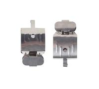 2pcs Stainless Steel Film Clips For Darkroom Applications Protecting Negatives From Scratches And Damage Rubber Tipped Clips