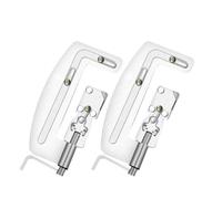 2pcs Stainless Steel Fishing Hook Tying Device for Portable Knot Tying | Lightweight Silver Finish, Helps Increase Tension Strength, Avoids Wire Damage, Hand Operated Line Tying Tool