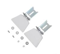 2pcs Stainless Steel Grinder Safety Guards with Brackets 2pcs