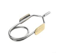 2pcs stainless steel hackle plier fly tying tools Feather Material Pliers