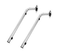 2pcs Stainless Steel Infrared Beam Bracket L-shaped Mount