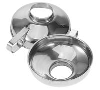 2pcs Stainless Steel Keepsake Urn Funnel Set with Compact Design and Lightweight Features for Ashes and Cremation Jewelry, Suitable for Indoor and Outdoor Use