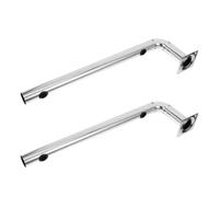 2pcs Stainless Steel L-shaped Antenna Mounting Bracket for Security