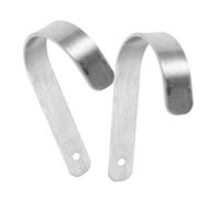 2pcs Stainless Steel Life Ring Holder with 3 Inch Opening, Quick-release Design Marine Rail Mounting Brackets for Life Buoy and Emergency Flotation Devices, for Pools and Marine