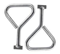 2Pcs Stainless Steel Manhole Lifting Keys 6" | T-Shaped End Heavy Duty Drain Keys, Rustproof Manhole Cover Lifter for Drain Grates