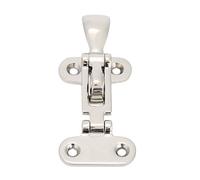 2pcs Stainless Steel Marine Boat Lock Cabinet Latch Mirror Fastener Clamp Deck Hasp