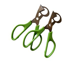 2Pcs Stainless Steel Quail Egg Scissors - Egg Slicer Pigeon Shell Separator Quail Egg Peeler Kitchen Scissor Egg Cracker