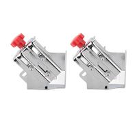 2pcs Stainless Steel Right Corner Clamp High Accuracy 90 Degree Right Angle Clamp for Woodworking Photo Framing