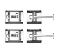 2PCS Stainless Steel RV Door Catch Latch, Motorhome Campers Trailer T-Shaped Entrance Latches, Retainer Catcher Blocker Catches Holds Camper Door