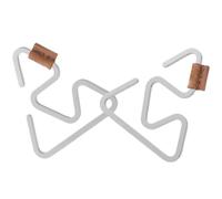2pcs Stainless Steel S Shape Camping Hook for Hiking and Backpacking | Silver Finish, Fast Secure Connection, Lightweight Carry, Organize Camp Gear, Lanterns and Tableware