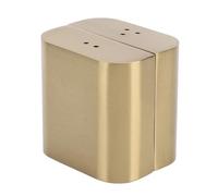 2Pcs Stainless Steel Salt Shakers, Powder Sugar Shaker with Lid Gold Seasoning Bottle Salt Dispenser for Home Kitchen Cooking Baking