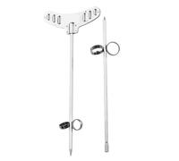 2pcs Stainless Steel Screw Slicer Set for Spiral Carving