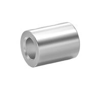 2Pcs Stainless Steel Sleeve Bearings, 10mm ID 12mm OD 25mm Length, Silver
