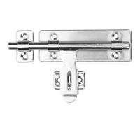 2pcs Stainless Steel Sliding Door Lock Bolt Latch for Bathroom Privacy