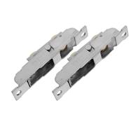 2pcs Stainless Steel Sliding Door Roller Assembly 7mm Wheel | 4.2mm Groove, Ball Bearing Structure, Smooth Quiet Motion, for Homes Offices Cabinets