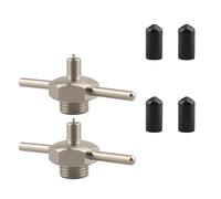 2PCS Stainless Steel Sprayer Bottle Nozzle Covers for 19487