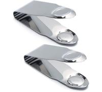 2Pcs Stainless Steel Strawberry Huller Fruit Stem Remover, Picker Leaf Peeler Tweezers Kitchen Gadgets for Strawberry Cherry Tomato Fruit Tools