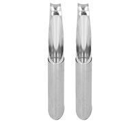 2pcs Stainless Steel Tea Infuser Long Handle Stick Pipe Tea Filter Tea Making Tools for Business Trips Tea Accessories