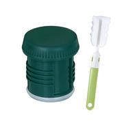 2PCS Stanley Replacement Lid, Flask Lid, Thermal with Cleaning Brush Durable and Leakproof Design for Outdoor Enthusiasts Campers and Hikers Compatible with Classic Flask