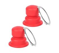 2PCS Starter Bulb Replacement Three Wheeled Grass Grasscutter Carburetor Repair Permanent Rubber Substance Grass Grasscutter Engine Starter Bulb