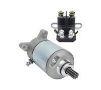 2PCS Starter Motor And Relay Compatible With Polaris Ranger 500 2x4 4X4 EFI UTV Part Number: 3084981 3090188 18645 49-5713