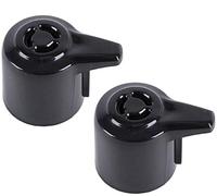 2PCS Steam Release Valve, Universal Pressure Valve for Instant Pot 3, 5, 6, 8 Qt Quart, Steam Release Handle Accessory for Electric Pressure Cooker-(Duo, Black)