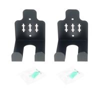 2pcs Steel Barbells Storage Rack Vertical Space Optimization Solution Gym Wall Mount Easy To Use For Fitness Equipment Strong Gym Hardware Brackets