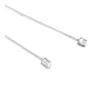 2pcs Steel Bike Back Brake Cable 0.9 Meters for Bicycle | Universal Use on Ordinary Bicycles, Silver Finish, Simple Replacement Wire, Suitable for Rear Braking Setups