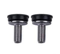 2pcs Steel M8 Bottom Bracket Axle Bolts 28mm Long 20mm Threaded Length for Alan Crank Road Bike Crankset Replacement