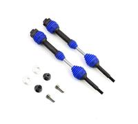2Pcs Steel Rear Drive Shaft Driveshaft CVD 6852R for 1/10 for Trax-xas for Slash VXL 4X4 2WD for Rustler for Stampede RC Car,Blue