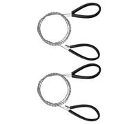 2Pcs Steel Wire Handsaw for Woodworking Cutting Ergonomic Portable Gardening Construction Applications Stainless with Sheath Pocket Chain Portable Outdoor Survival Gear Wood Tool for Camping Craft