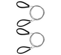 2Pcs Steel Wire Handsaw, Heavy Duty Construction, Black | Steel Wire Rope Handsaw, Heavy Duty Efficient Cutting for Various Materials, Outdoor Home Improvement Projects