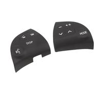 2Pcs Steering Wheel Control Button Cover, Compatible Replacement for Lexus ES 350 2006-2012, OE Number 84250-33190 - C0, Durable Ergonomic Volume Switch Cover with