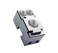 2Pcs Stop Block for CNC Workbench, Push and Pull Action Cam Clamp Support Heavy Duty Milling, Toggle Clamps Control by Air Cylinder or M8 Screws | 5mm Stroke Short Stop Kit