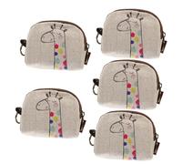 2pcs Storage Bag Keys Pouch Coin Bag Organizer Bags for Travel Child Headphones Pocket Cosmetic Bag Jewelry case Small Wallet for Women Girl Favor with Zipper Key case Cable Packet