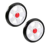 2Pcs Stroller Wheel, 170mm x 35mm Single Wheel, Plastic Wheel Replacement for Stroller and Pet Stroller (Color : 2-Pack, Size : 190mm Dia)