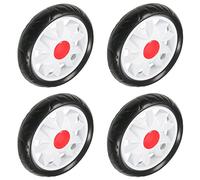 2Pcs Stroller Wheel, 170mm x 35mm Single Wheel, Plastic Wheel Replacement for Stroller and Pet Stroller (Color : 4-Pack, Size : 170mm Dia)
