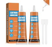 2Pcs Strong Fabric Glue for Clothes,Material Glue for Fabric with Scraper,Durable Bonding for Clothes,Textile,Felt and Upholstery