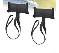 2pcs Sturdy Canoe Boat Tie Down Straps for Transporting Kayaks on Vehicles