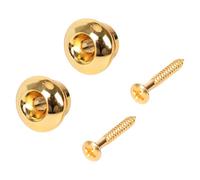 2pcs Stylish Bells Shape Strap Buttons Skidproof Strap Lock Guitar Buckles Suitable For Various Skill Levels