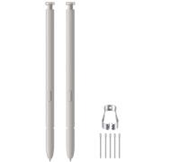 2Pcs Stylus Pen Compatible with Samsung Galaxy S25 Ultra S Pen All Versions, S25 Ultra Pen 4,096 Pressure Levels with 5xTips (Light Gray)