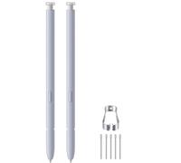 2Pcs Stylus Pen Compatible with Samsung Galaxy S25 Ultra S Pen All Versions, S25 Ultra Pen 4,096 Pressure Levels with 5xTips (Whitesilver)