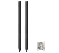 2Pcs Stylus Pen Replacement for Samsung Galaxy Tab S7 I S7+, S8 I S8+ I S8 Ultra, S9 I S9+ I S9 Ultra All Versions Stylus s Pen (Without Bluetooth) with 5xTips (Black)
