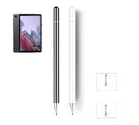 2pcs Stylus Pen Suitable for Samsung Phone/Tablet Series High Sensitivity & Precision Capacitive Styli Pencil for Apple iPad/iPad Pro/Fire HD/Microsoft/Surface/All Touch Devices (Black+White)