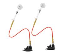 2pcs Suction Base Table Tennis Trainer with Universal Rod