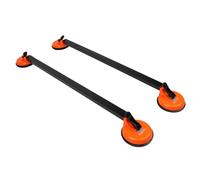 2Pcs Suction Cup Car Roof Rack, 36.22 Inch Car Roof Rack Cross Bars Rooftop Cargo Luggage Carrier Universal for Vehicles